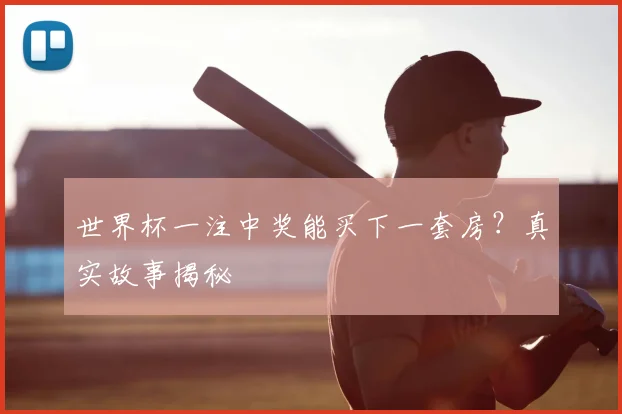 世界杯一注中奖能买下一套房？真实故事揭秘