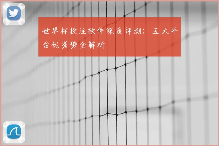 世界杯投注软件深度评测:五大平台优劣势全解析
