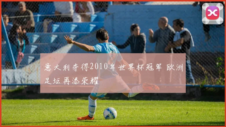 意大利夺得2010年世界杯冠军 欧洲足坛再添荣耀